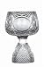 Kitchen & Housewares : MASTER COLLECTION TWO PIECE 24% CRYSTAL EXQUISITE PUNCH BOWL