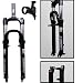 Rockshox Dart 3 Fork Post W/poploc 2009