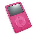 Incipio dermaSHOT Silicone Case for 80/120 GB iPod classic 6G (Magenta)