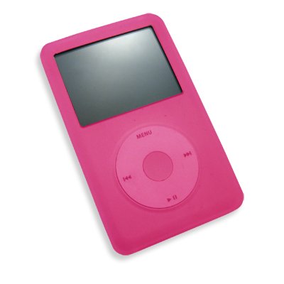 Incipio dermaSHOT Silicone Case for 80/120 GB iPod classic 6G (Magenta)