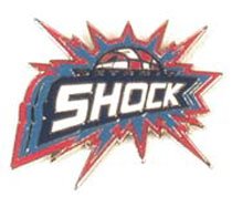 Detroit Shock WNBA Logo Pin