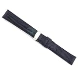 Watchband Genuine Lizard Black 22mm