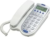 Jwin JTP870W Speakerphone With Digital Answering Machine & Caller Id (White)