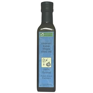 Lago di Garda Organic Garlic Flavored Extra Virgin Olive Oil, 8.5 oz. by Lago di Garda