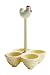 A di Alessi Coccodandy Basket For Cooking Eggs White (Asg11 W)