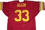 Marcus Allen Autographed Jersey - USC Trojans Official Red 81 Heisman