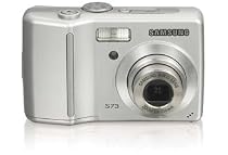 Samsung S73 - Digital camera - compact - 7.2 Mpix - optical zoom: 3 x - supported memory: MMC, SD