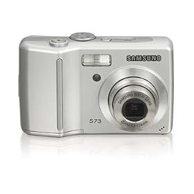 Samsung S73 - Digital camera - compact - 7.2 Mpix - optical zoom: 3 x - supported memory:...