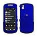 Fits Samsung Instinct2 SPH-M810 S30 Snap on protector Faceplate Cover Housing Case - Solid Dark Blue Rubber Feel