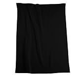 bocasa 7300 01 01 000 Decke Orion Cotton schwarz ca. 150 x 200 cm 60% Baumwolle 40% Dralon