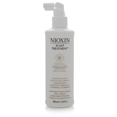 Nioxin Scalp Treatment for Fine Hair System 3, Chemically Enhanced Hair | Normal to Thin-Looking