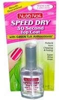 Nutra Nail Manicure Collection Speed Dry 30 Second 12732 Top Coat, 0.5 Ounce (Pack of 3)
