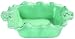 Fleur De Lis Square Casserole Celadon Dish
