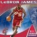 LeBron James (Cleveland Cavaliers) 2009  Wall Calendar
