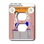Londons Times Funny Food Coffee other Digestibles - Disgruntled Winery Workers - Light Switch Covers - 2 plug outlet cover