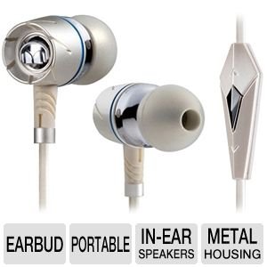  Monster Turbine Pearl High-Performance In-Ear Speakers with ControlTalk 