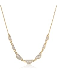 kate spade new york "Scallop" Pave Mini Necklace, 16"