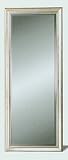 Antique Silver/Champagne Leaning Mirror