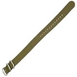 Zulu Ballistic Nylon Strap (20mm, 3-Ring, Olive)