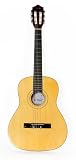 BeBoP 3/4-Size Nylon String Student Guitar Package - Natural Gloss w/Tuner & 'All You Need Is Love' CD