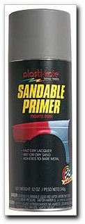 Plastikote Sandable Primer 12 oz. can Gray