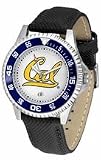 California (UC Berkeley) Golden Bears Competitor Men's Watch with Nylon / Leather Band