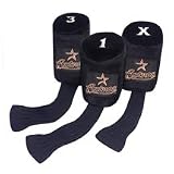Houston Astros MLB 3 piece Golf Headcover set