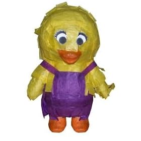 Fetch It Pets Polly Wanna Pinata Mini Duck 4in Bird Toy by Fetch It Pets