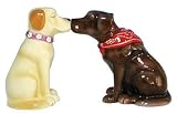 Labrador Retriever Magnetic Kissing Salt & Pepper Shakers