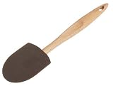 Mario Batali Silicone Spoon Spatula, Espresso