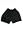 Wes and Willy - Boys Twill Cargo Shorts, Black (Size 5)