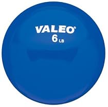 Valeo WFB6 6 lb. Weighted Fitness Ball (6 lb)