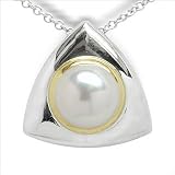 Pearl Slider II Japanese Akoya Cultured Pearl Pendant