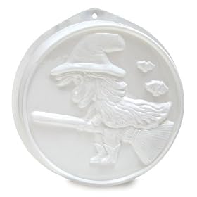 CK Products Witch On Broom Pantastic Plastic Cake Pan by CK Products