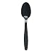 Solo GDR7TS-0004 Black Polystyrene Guildware Extra Heavy Full Size Teaspoon (Case of 1000)