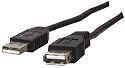 USB 2.0 A Plug to A Socket Extension Cable Hi Speed 1.8M