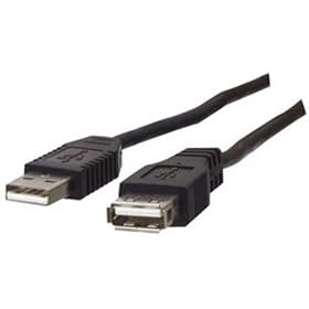USB 2.0 A Plug to A Socket Extension Cable Hi Speed 1.8M