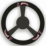 Los Angeles Angels of Anaheim Leather Steering Wheel Cover