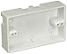 Thomas & Betts 5060-WH 9.8 Cu Surface Mount Box In 1 Gang, White