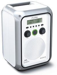 Childrens Toyshop  Electronics : Pure OASIS Portable Weatherproof & Splash Resistant Rechargeable DAB Radio