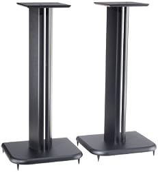 SANUS SYSTEMS BF-16B 16" Wood Speaker Stands (BF16B)
