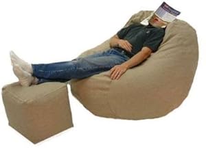 Big Bean Beanbag Chair Hemp - Natural