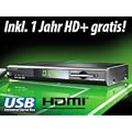 esoSAT HD-Sat.-Receiver SR550HD+ mit USB-Recorder & 1 Jahr HD+ gratis
