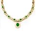14K Emerald & Diamond 