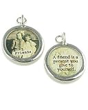 Anne Garrison Friends Flower Charm