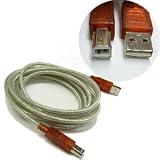 アクロス USB2.0ケーブル（A-B・3.0m・ルビー） ASB-3-RU(アクロス)の画像
