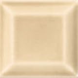 Adex USA Hampton Beveled 3 x 3 Sand Ceramic Tile & Stone