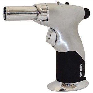 Amazon.com: Regal Tabletop Silver Butane Torch Lighter: Health