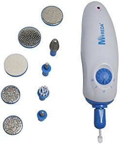 New Portable Nail Polisher [Fyola®] , Personal Manicure/Pedicure Set, Nail Drill Machine, Nail Care, 9 Interchangeable Heads, Rechargeable, Improved Technology, Premium Quality