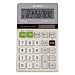 Sharp Electronics Products - Dual Power Pocket, 10-Digit, 2-3/4x4-1/8x1/5, Gray - Sold as 1 EA - 10-digit pocket calculator features a liquid crystal display (LCD), three-key memory, percent, tax keys, auto shutoff, and metal case. Three-key memory includes memory plus, memory minus and recall/clear memory keys. Twin-powered solar operation automatically switches from solar cells to battery (LR1130) power in low light. Calculator is lead-free and mercury-free.